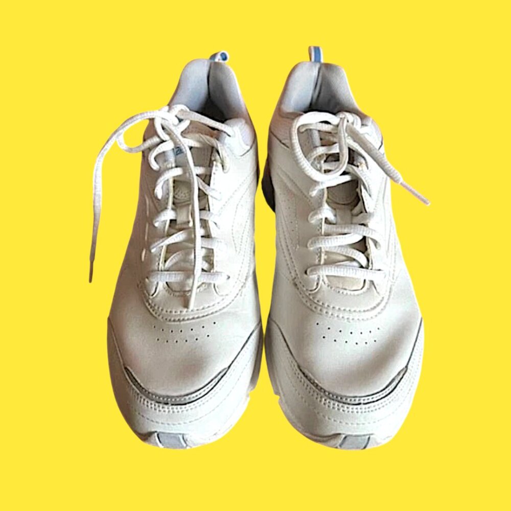 Reebok Comfort DMX Foam  White Casual Walking / Tennis / Sneakers / Trainers 10D - Picture 2 of 7